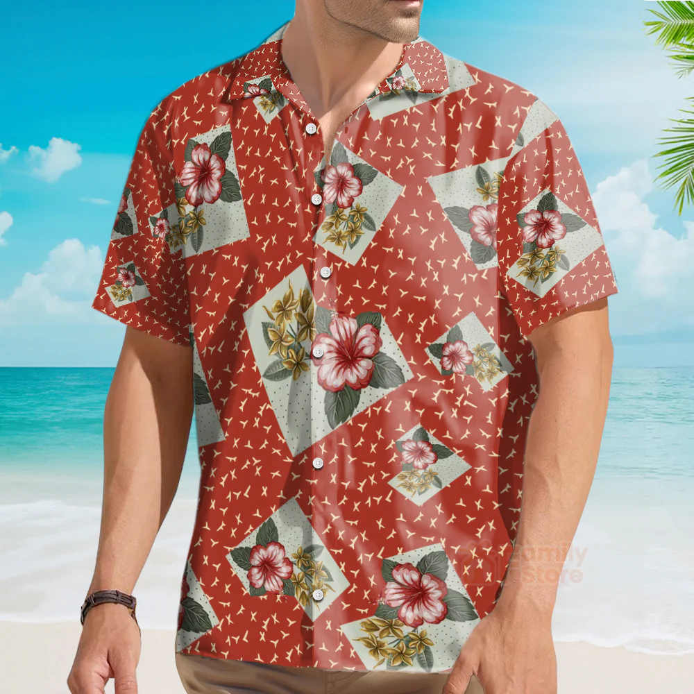 Herbert I McDunnough Nicolas Cage In Raising Arizona - Costumes Movies Hawaii Shirt - Image 3