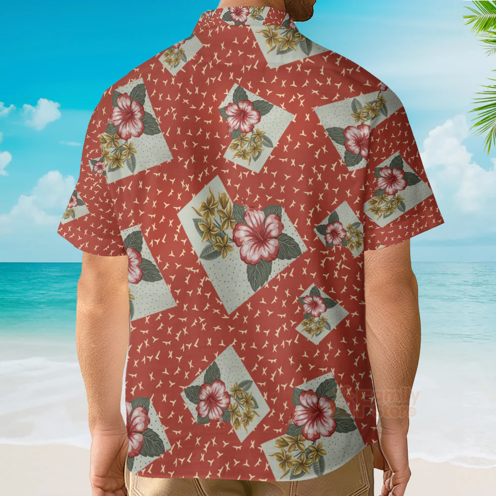 Herbert I McDunnough Nicolas Cage In Raising Arizona - Costumes Movies Hawaii Shirt - Image 4