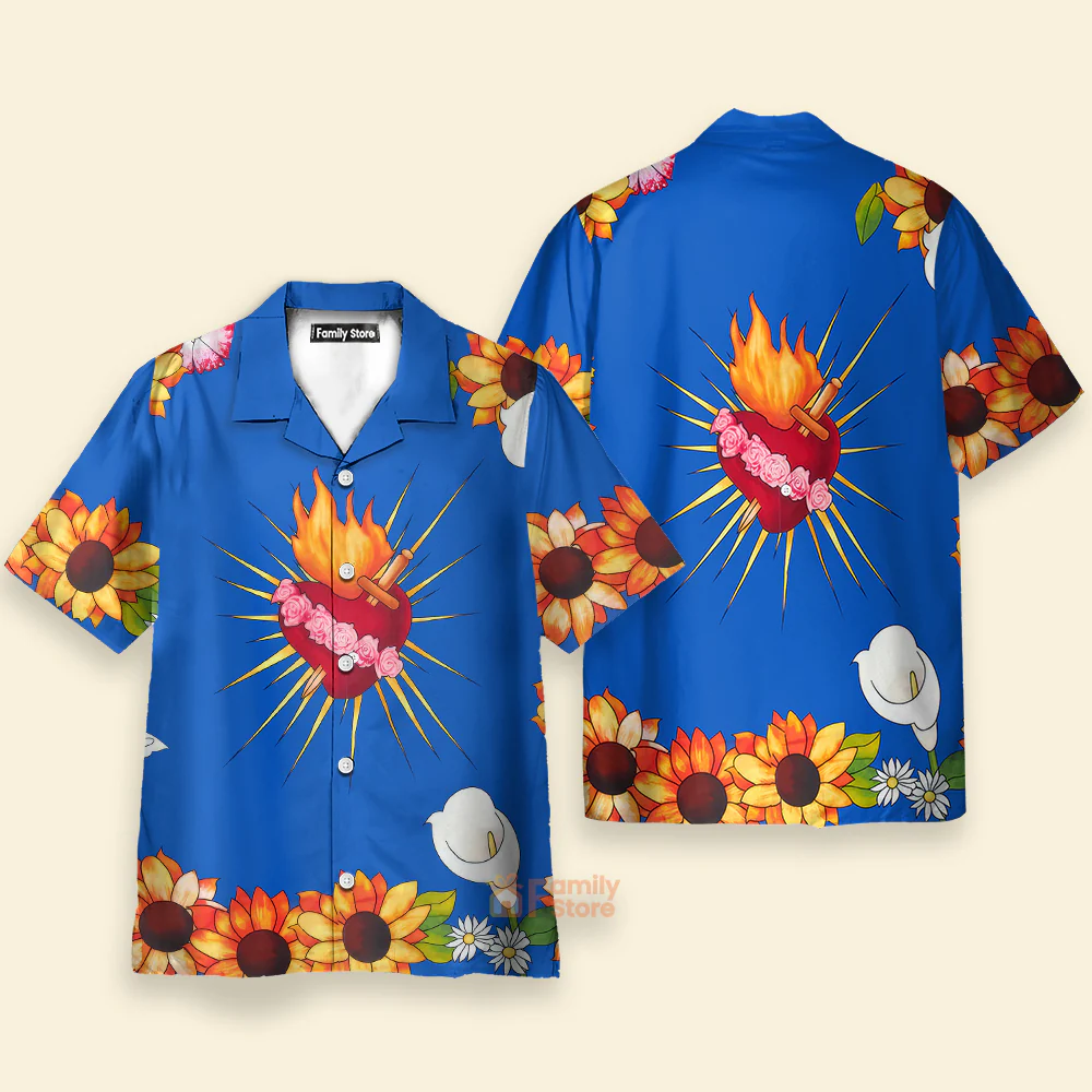 Romeo Montague Leonardo Dicaprio In Romeo & Juliet - Costumes Movies Hawaiian Shirt - Image 2