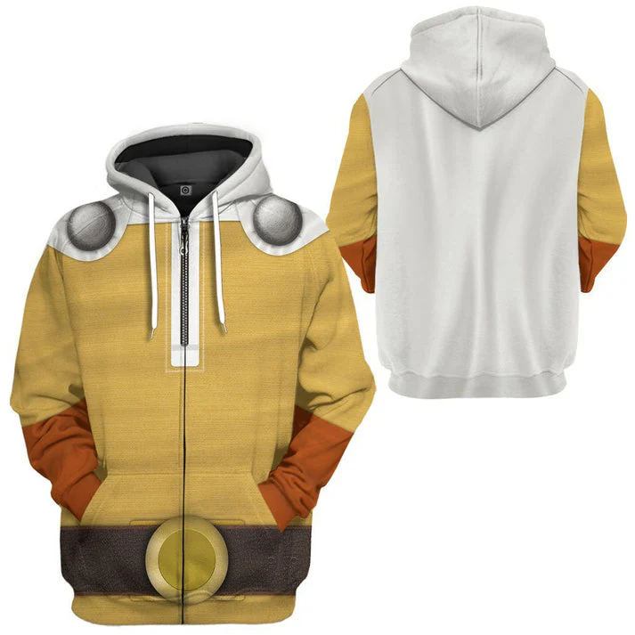Saitama OnePunchMan Hoodie - Image 4
