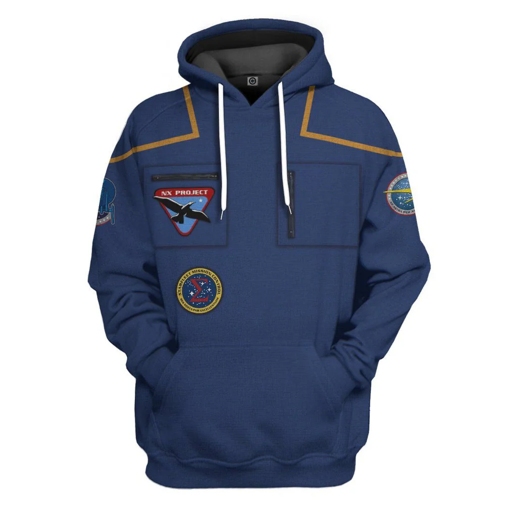SaTr Jonathan Archer Hoodie For Men And Women