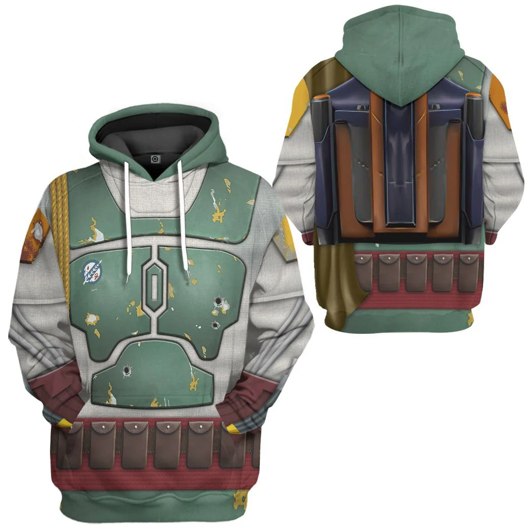Stwa Boba Fett - Hoodie CSSWR005 - Image 3