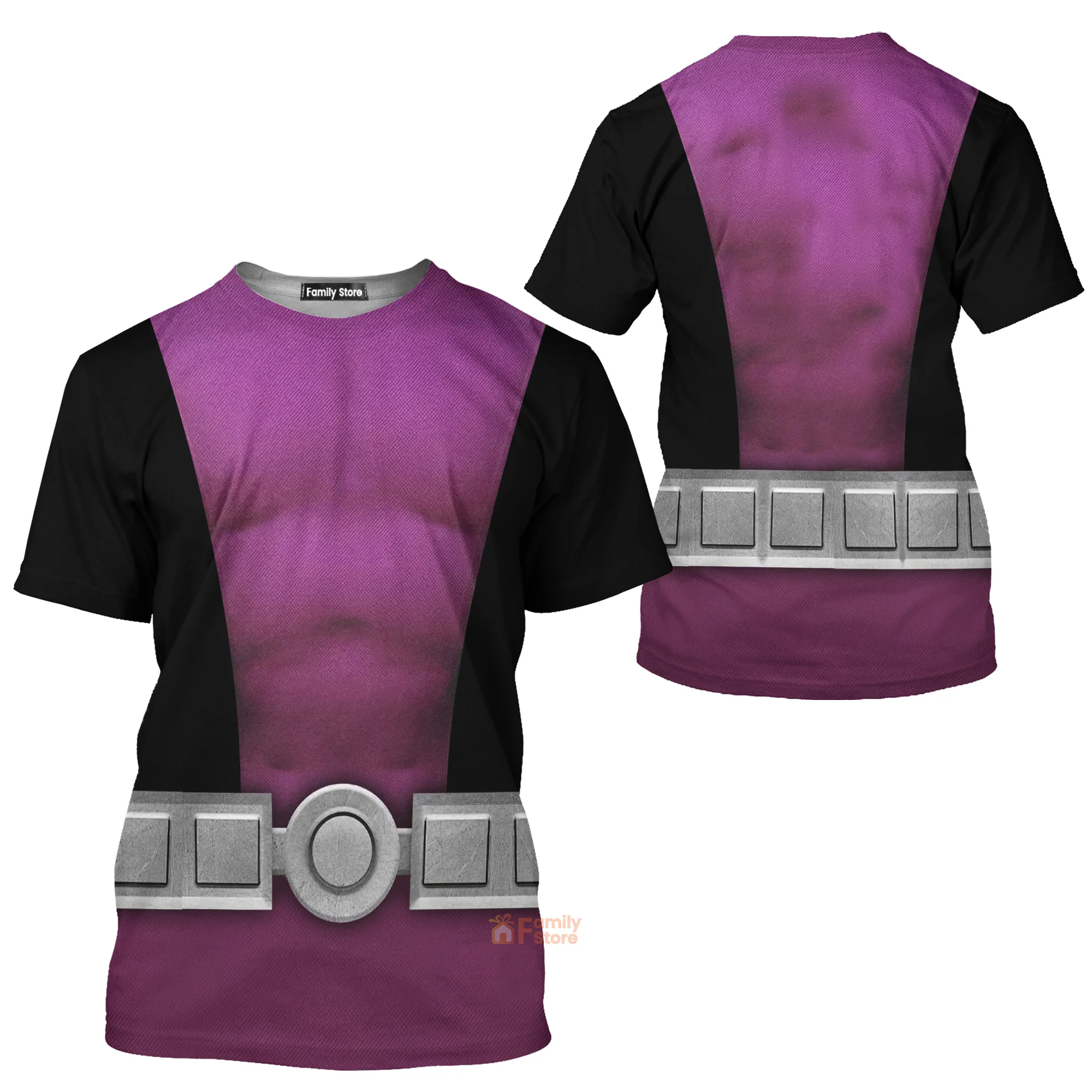 Teen Titan Beast Boy Cosplay T-Shirts For Men - Image 3