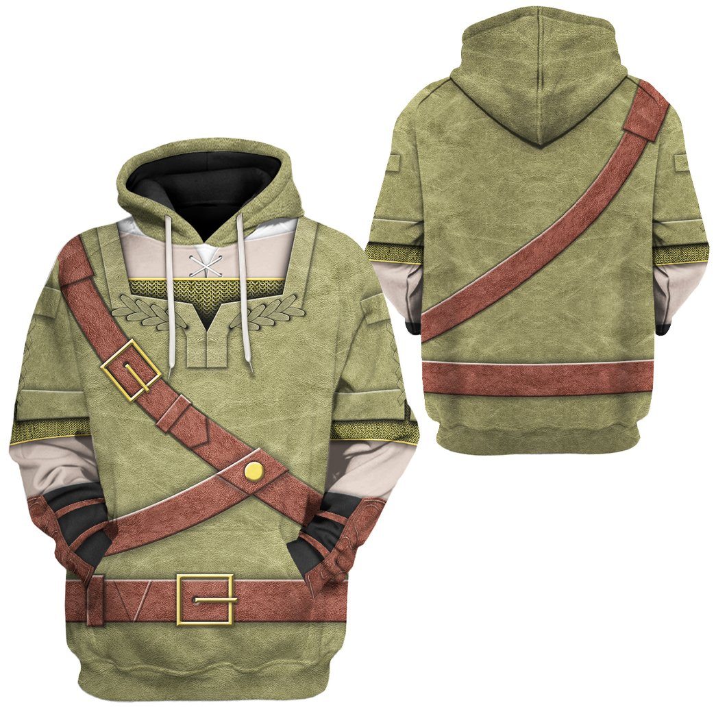 The Legend Of Zelda Link Costume Cosplay Hoodie For Men And Women - Image 3