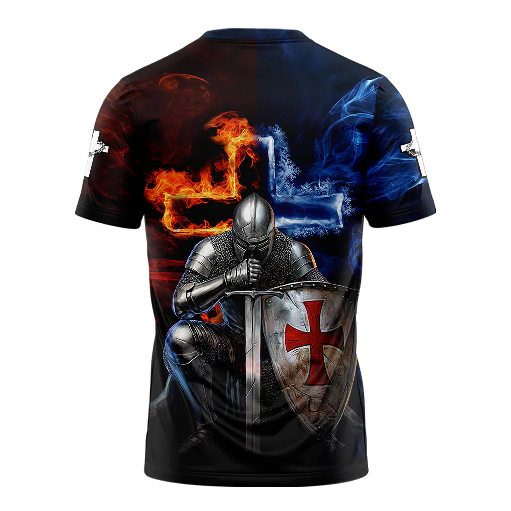 A Child of God A man of Faith 3D TShirt - Image 2