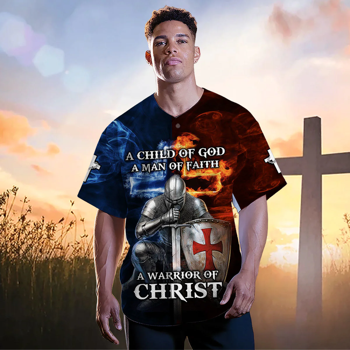 A Child of God A man of Faith Baseball Jersey Bundle - Image 10