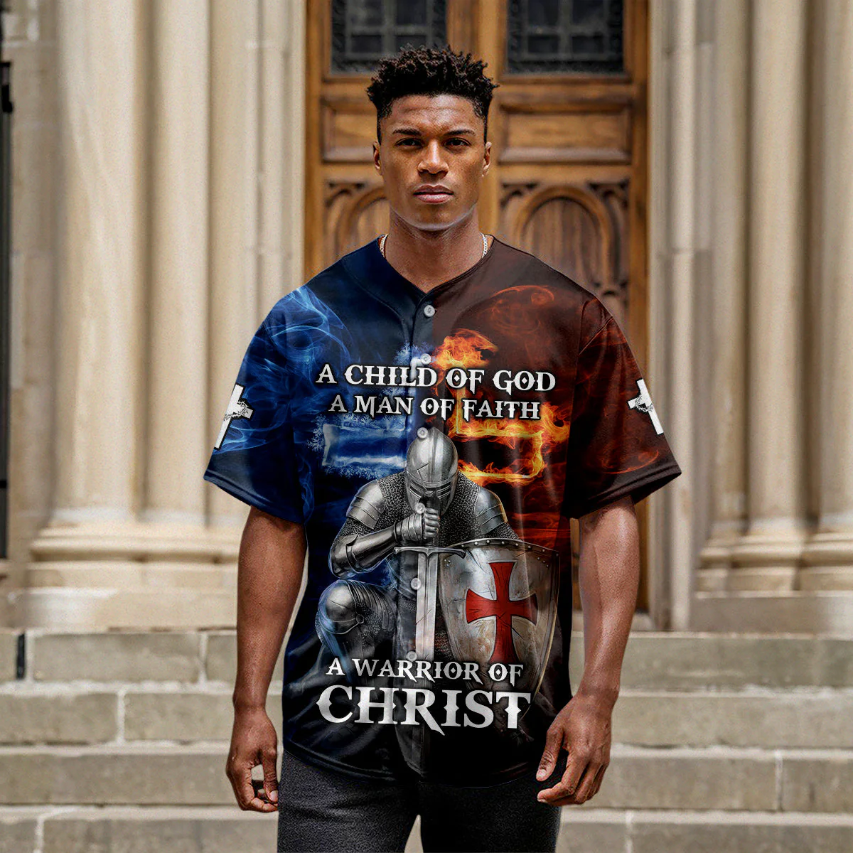 A Child of God A man of Faith Baseball Jersey Bundle - Image 9