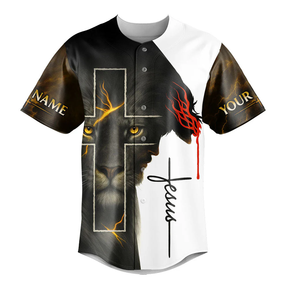 A Lot Can Happen in 3 Days Custom Name Baseball Jersey - Christant Gift For Him - Image 2
