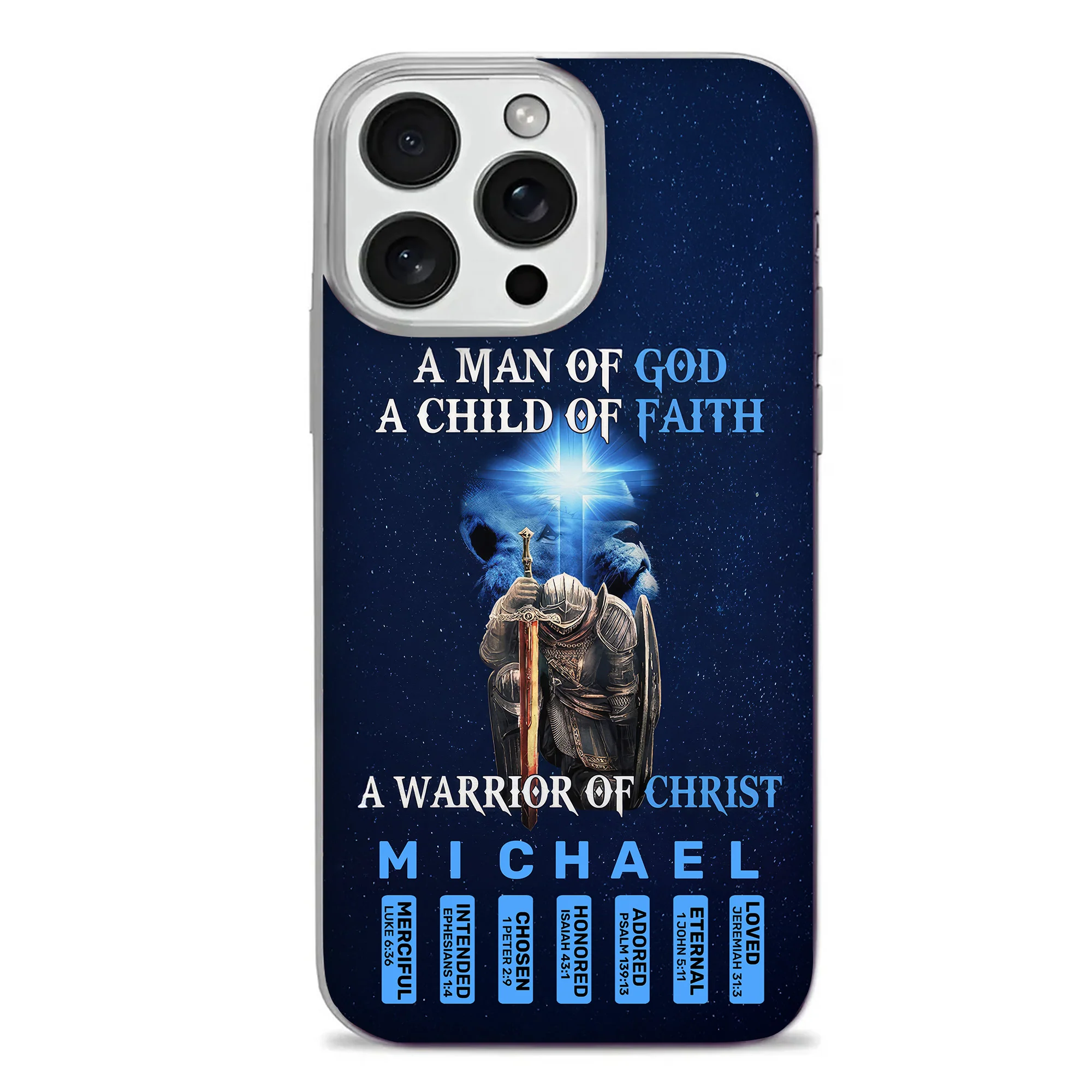 A Man Of God - Personalized Phone Case TD118