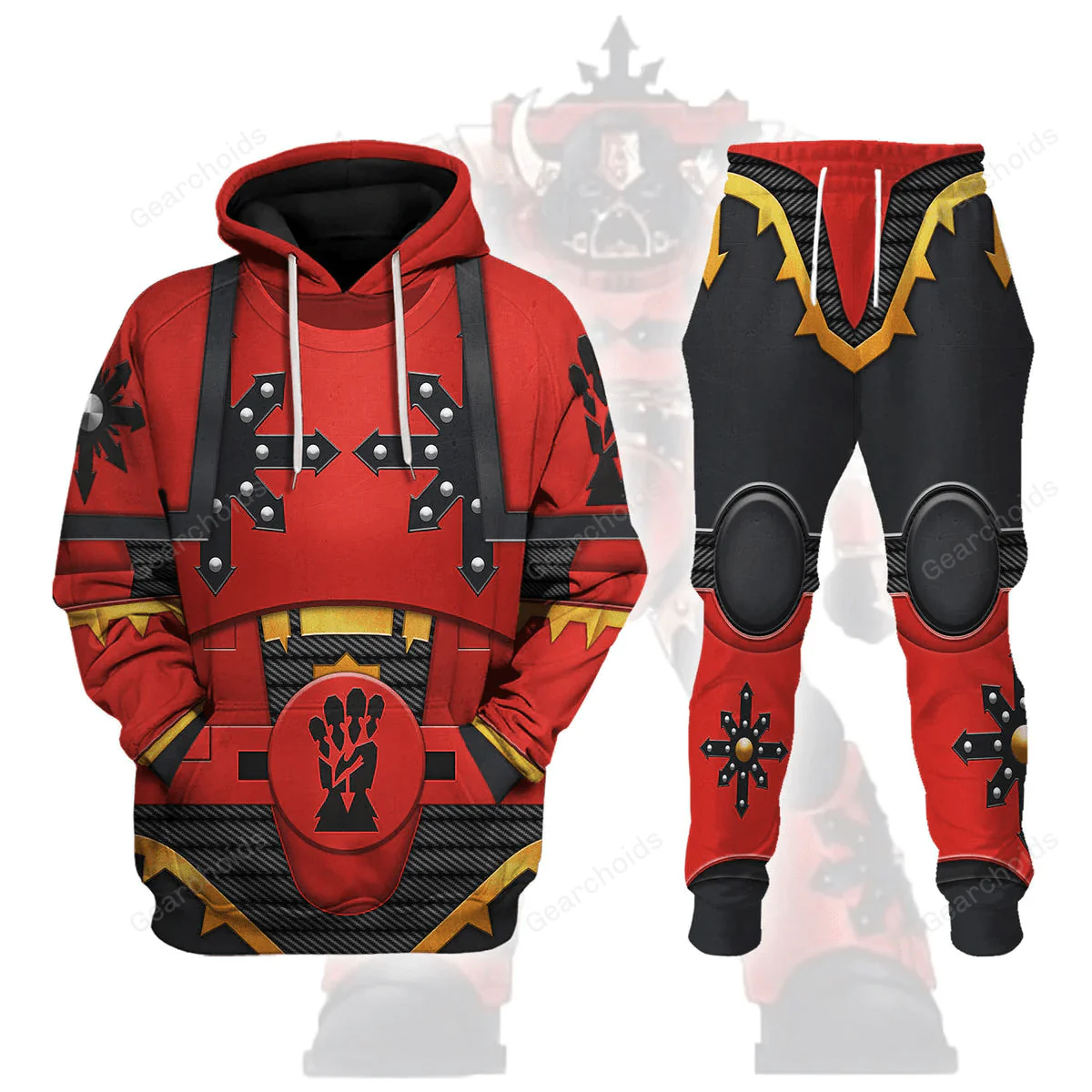 A Red Corsairs Heretic Astartes - Costume Cosplay Hoodie Sweatshirt Sweatpants CSWRH118