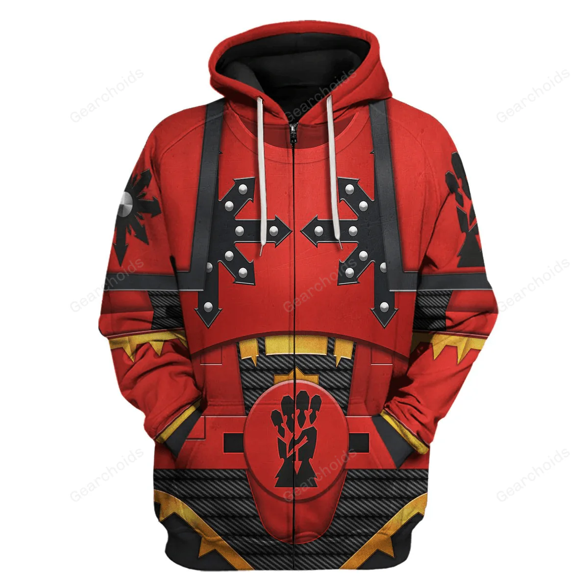 A Red Corsairs Heretic Astartes - Costume Cosplay Hoodie Sweatshirt Sweatpants CSWRH118 - Image 3