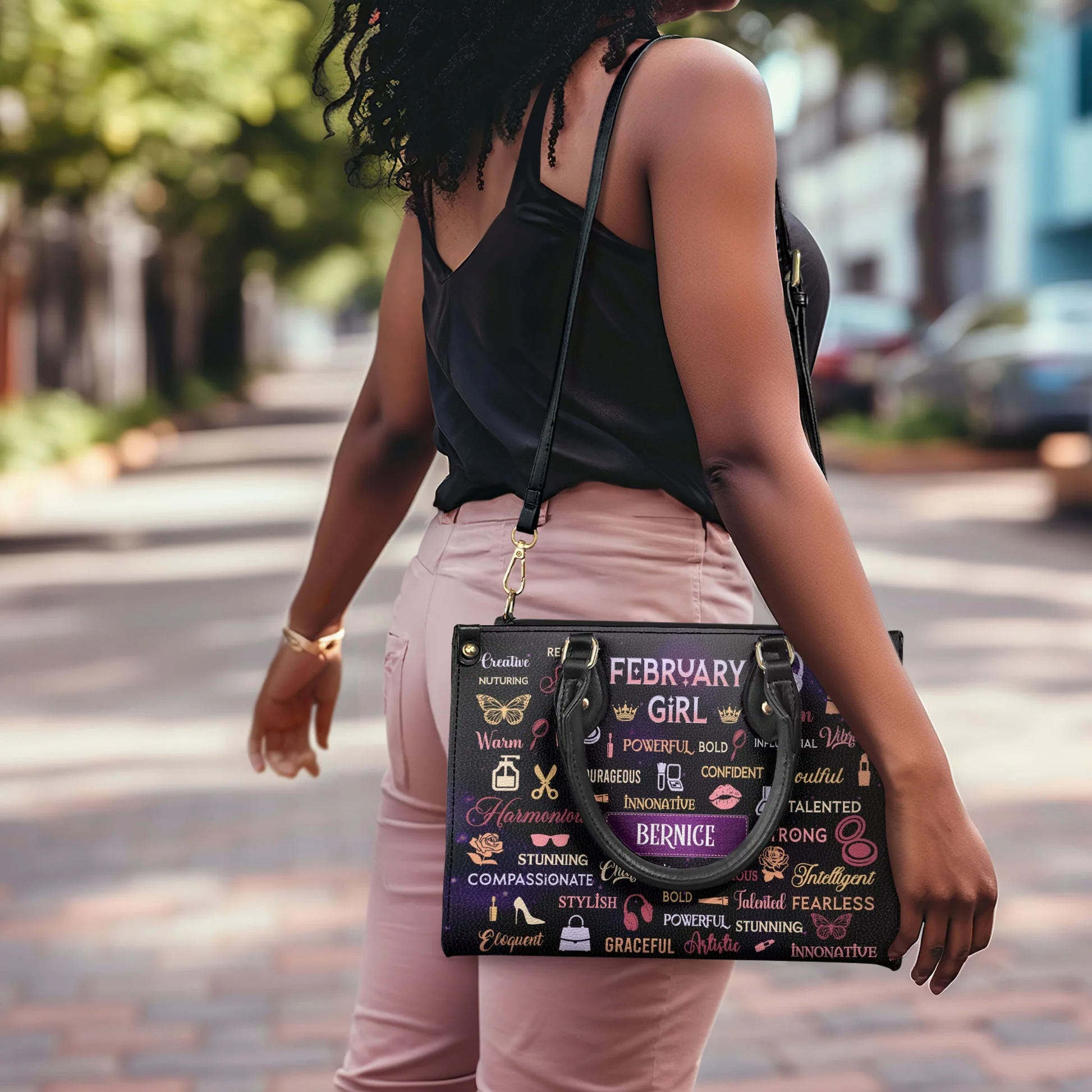 Affirmation Custom Birth Year Girl - Empowerment Gift For Black Women HD95 - Image 2