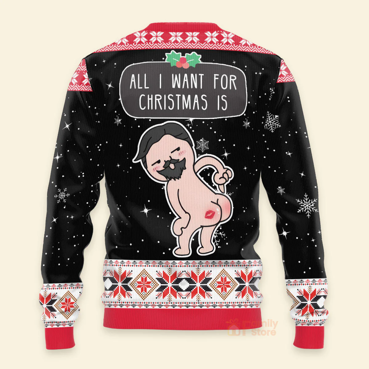 All I Want For Christmas Is You- Ugly Christmas Sweater - Christmas Gift For Gift For Husband Wife, Anniversary CL17 PT - Image 4