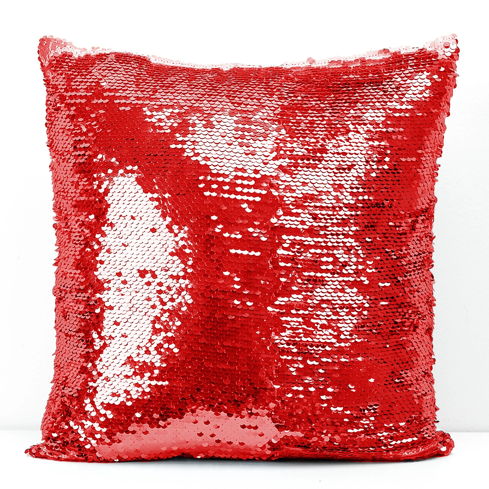 She Keeps Me Wild He Keeps Me Safe - Personalized  Sequin Pillow  - Gift For Couple, Husband Wife, Anniversary Gift|CL28 NA94 - Image 5