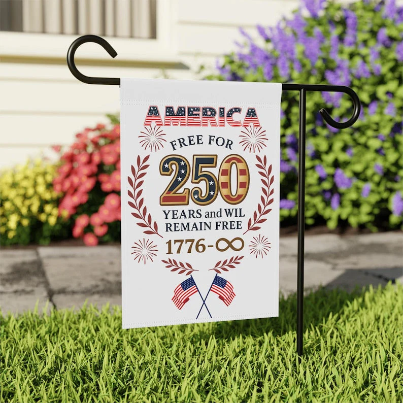 America Free For 250 Years And Will Remain Free Flag - Gift For Patriotic, Veterans | HN02 - Image 4