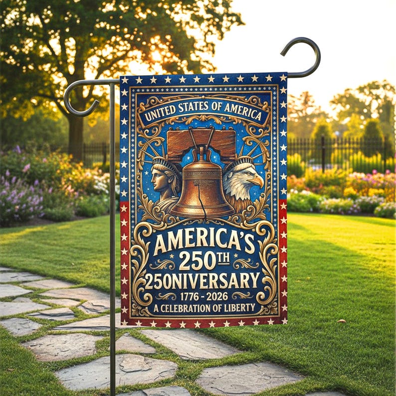 America’s 250th Anniversary Semiquincentennial Flag - Gift For Patriotic, Veterans | HN02