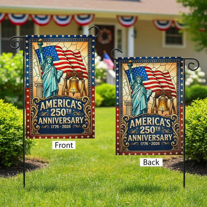 America’s 250th Anniversary Semiquincentennial Flag - Gift For Patriotic, Veterans | HN02 - Image 2