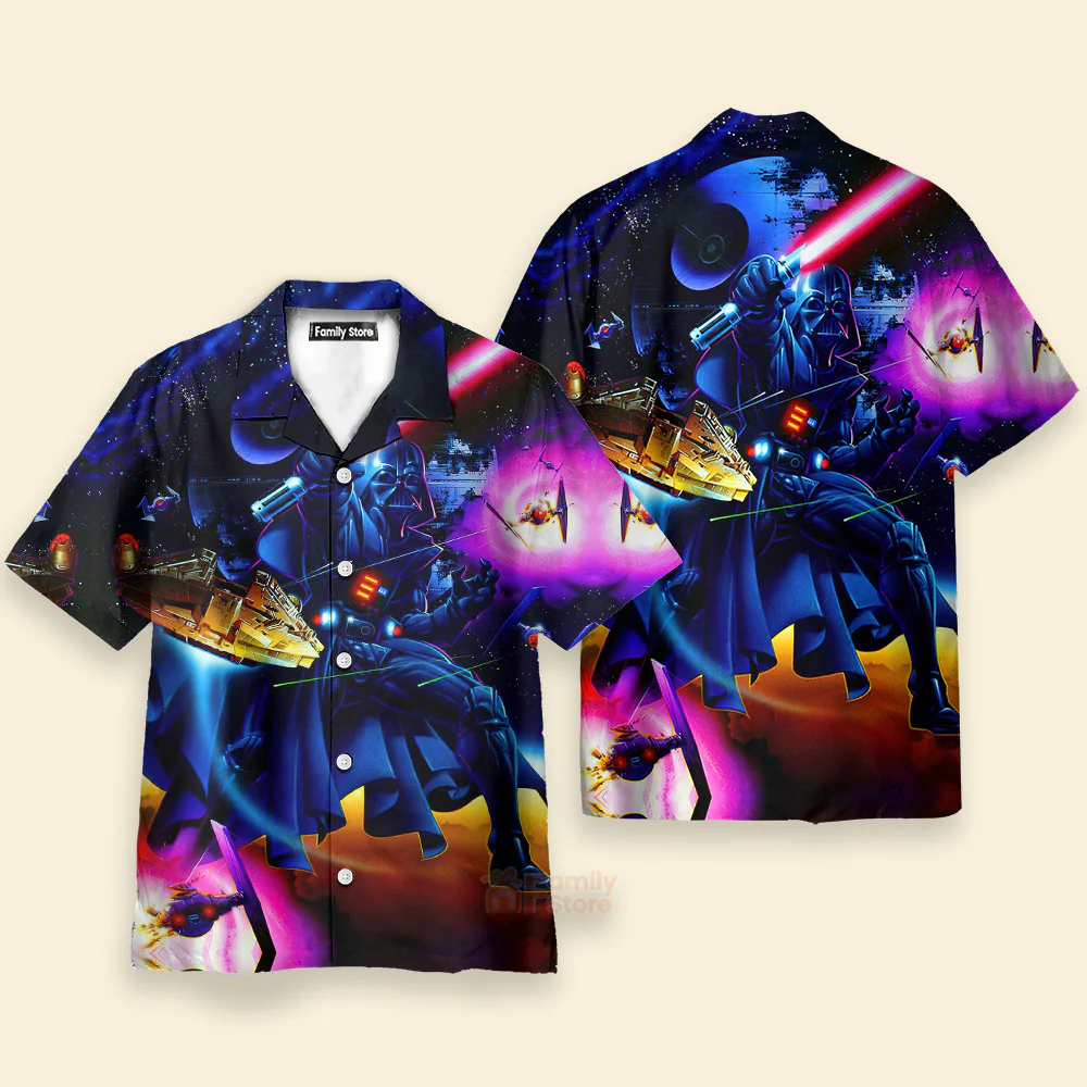 Anakin Skywalker Darth Vader Stwa Hawaiian Shirt - Image 3