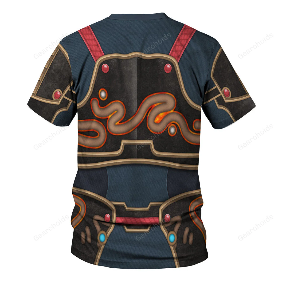 Ancient Armor Cosplay T-Shirt ZDHS55 - Image 2