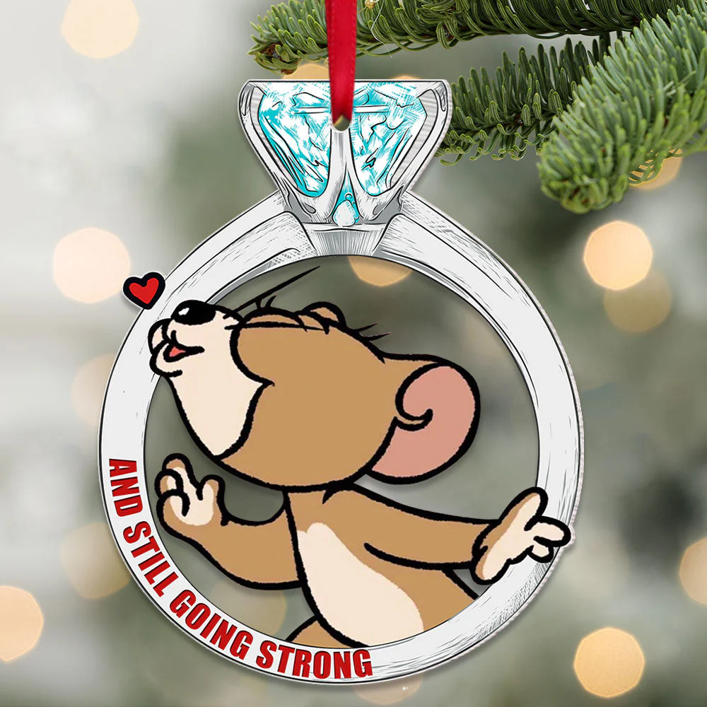 Annoying Each Other For Many Years - Engagement, Wedding, Marriage Gift - Personalized Acrylic Ornament NH96 - Image 3