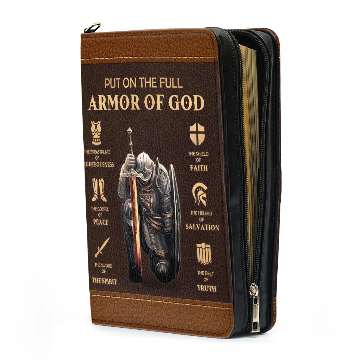 Armor Of God - Personalized Bible Cover TD118 - Image 3
