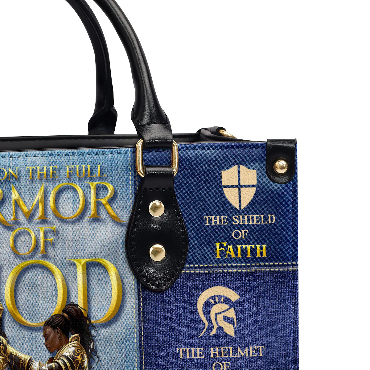 Armor Of God - Personalized Christian Leather Purse - Religious Gift For Women HD95 - Image 6
