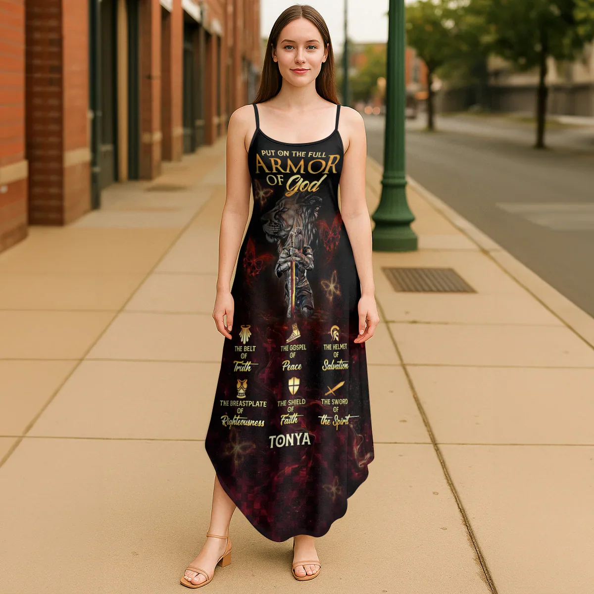 Armor Of God - Personalized Maxi Dress - Image 5