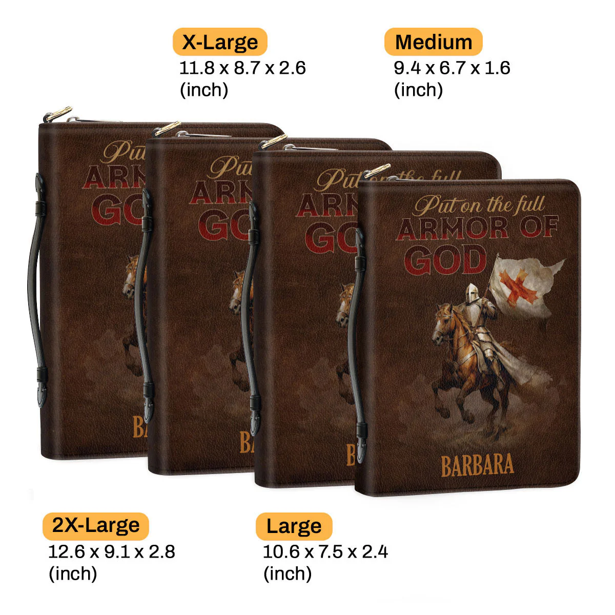 Armor Of God - Scripture Gifts For Women Of God - Personalized Bible Covers - AT4081246 - Image 6