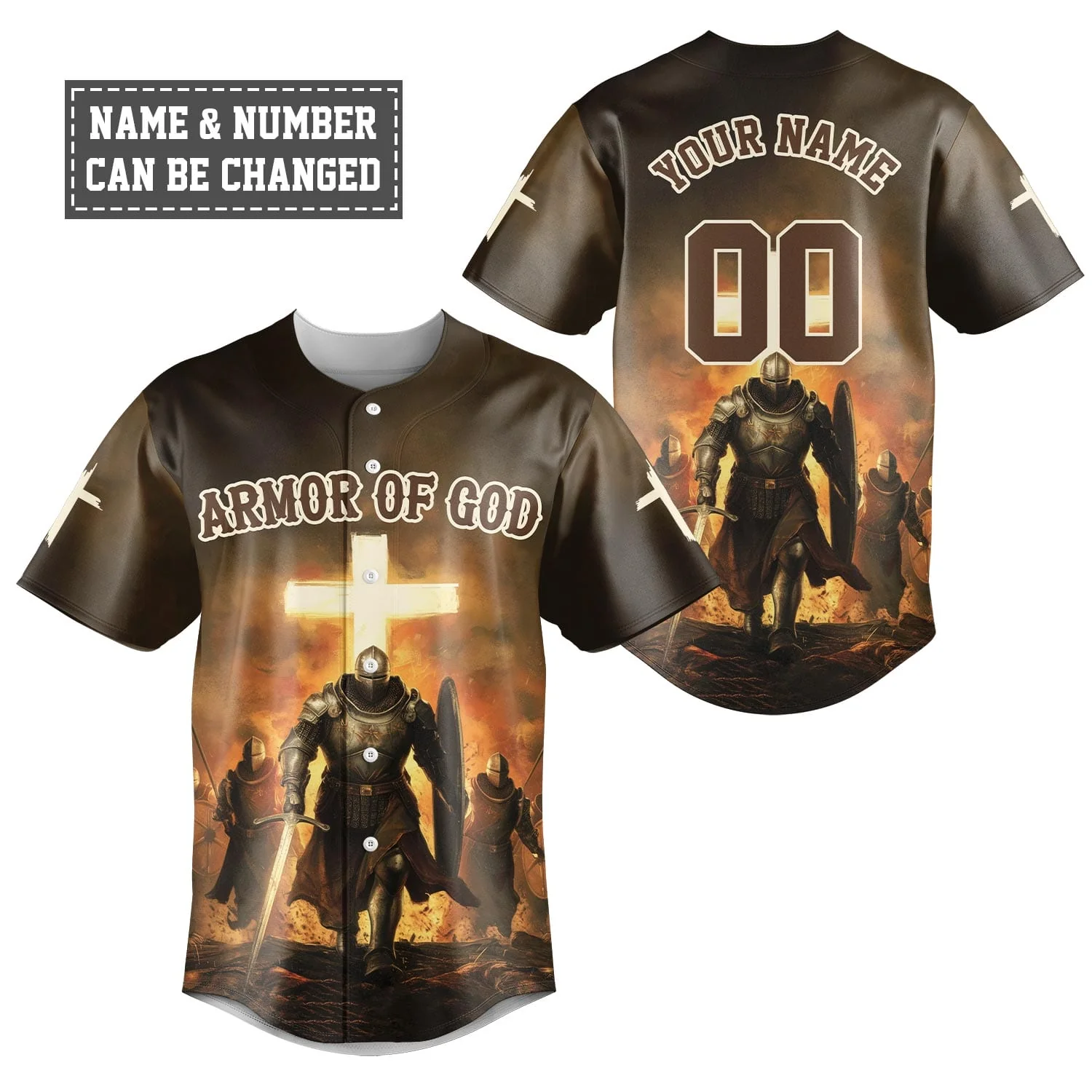 Armor of God Warrior Baseball Jersey Bundle - Image 2