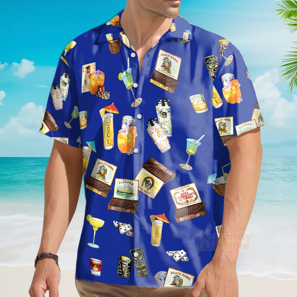 Ash vs Evil Dead Williams Movie Prop Replica Hawaiian Shirt - Image 3