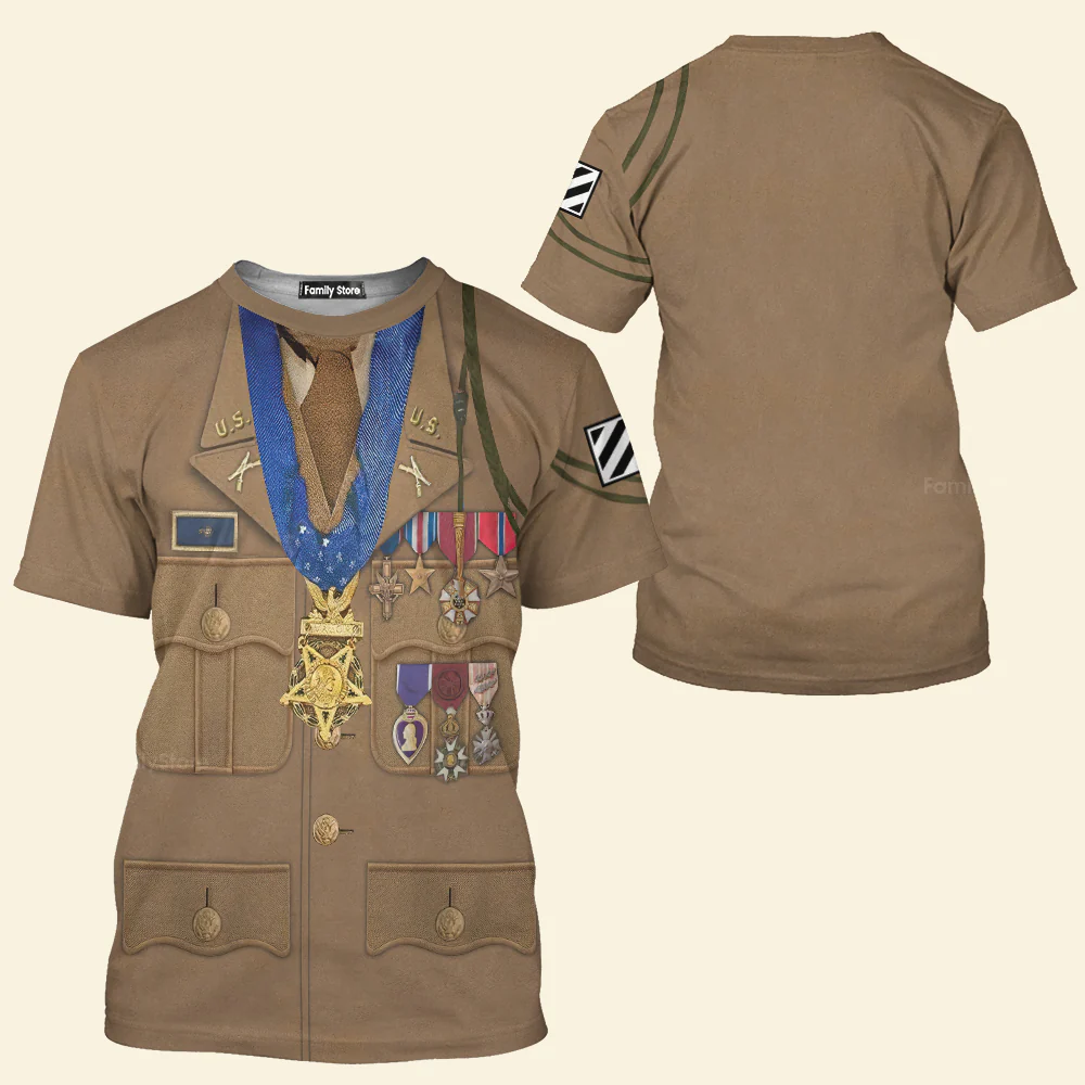 Audie Murphy - 3D TShirts - Image 2