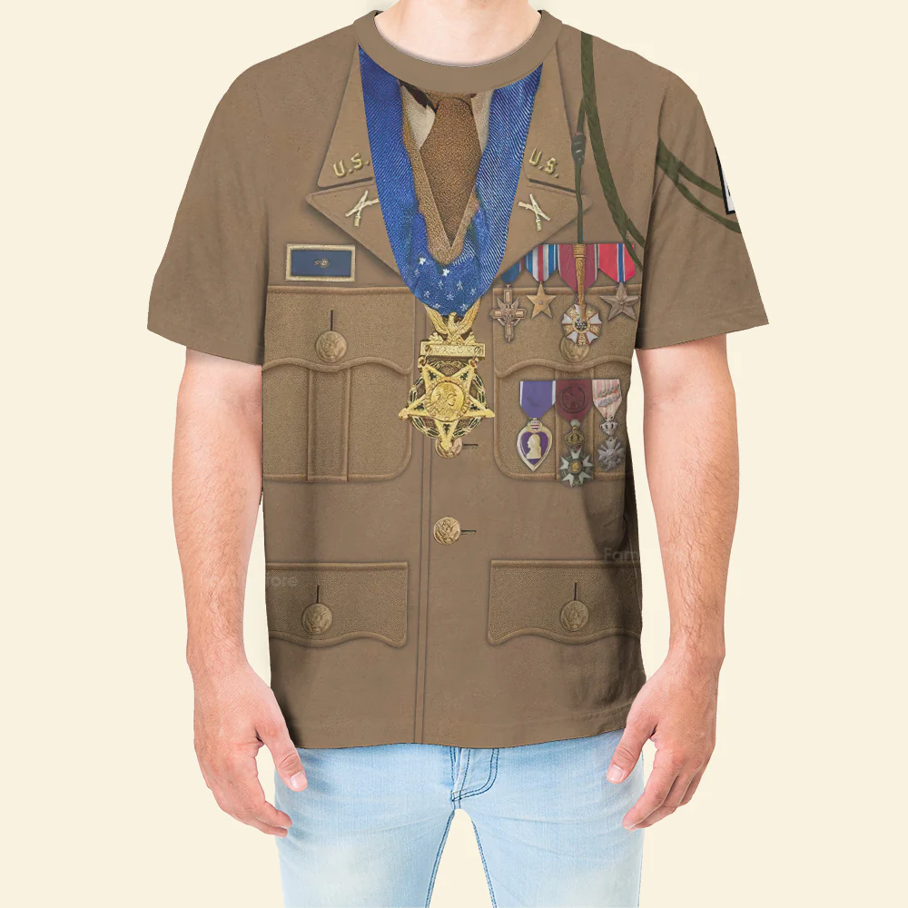 Audie Murphy - 3D TShirts - Image 4