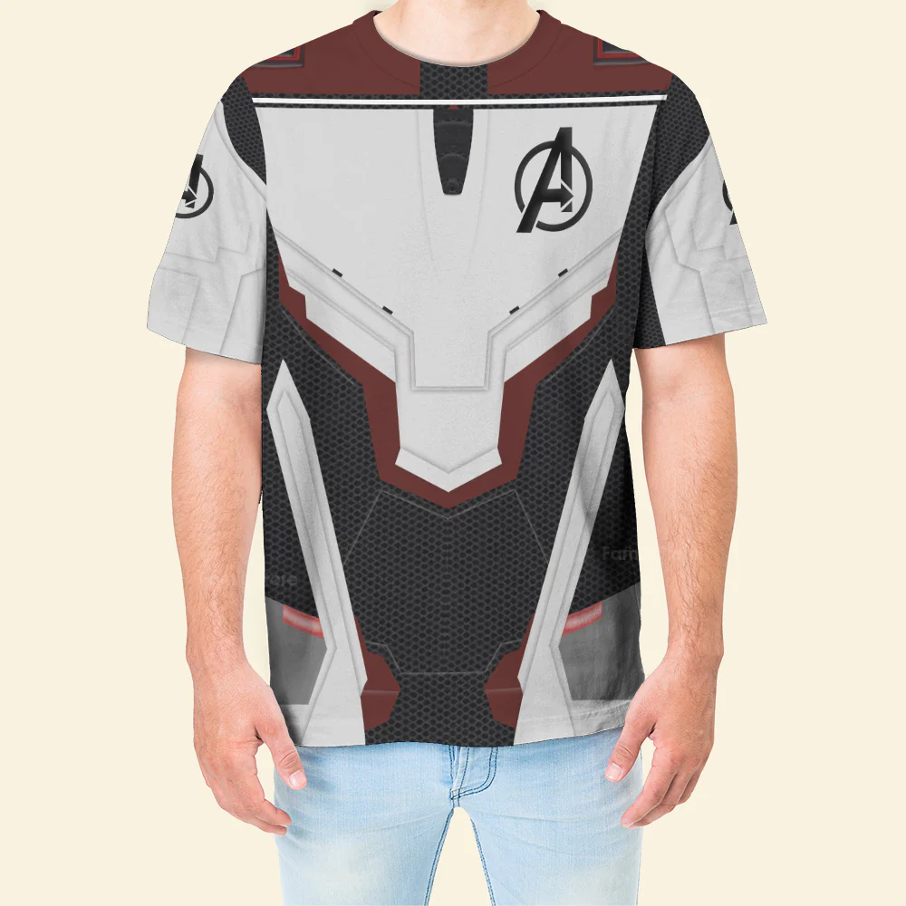 Avengers Quantum Realm Costume T-shirt For Men - Image 4