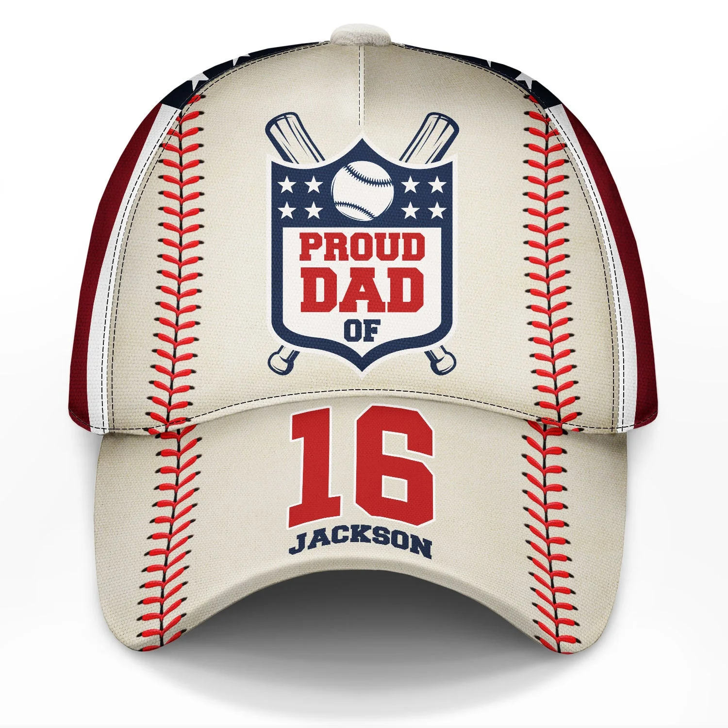 Baseball Proud Dad  - Personalized Classic Cap - Gift For Dad, Grandpa, Father's Day, Baseball Lovers | NA94