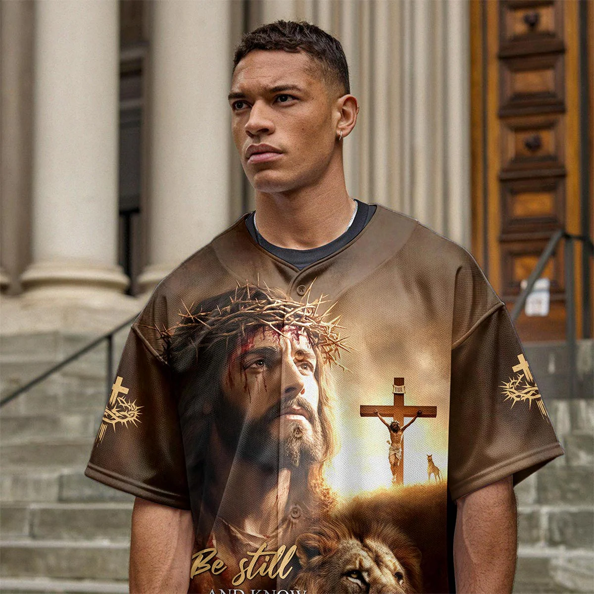 Be Still And Know That I Am God Baseball Jersey Bundle - Image 7