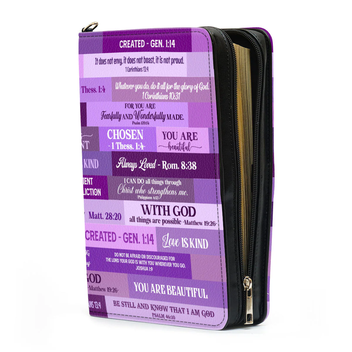 Be Still And Know That I Am God - Personalized Bible Cover - Image 4