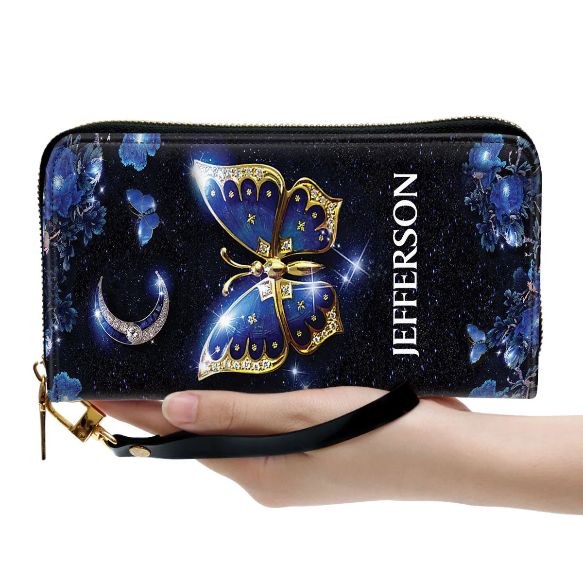 Be Strong And Courageous - Thoughtful Gift For Christians - Personalized Leather Bag Free Wallet Deal AT4080715 - Image 5