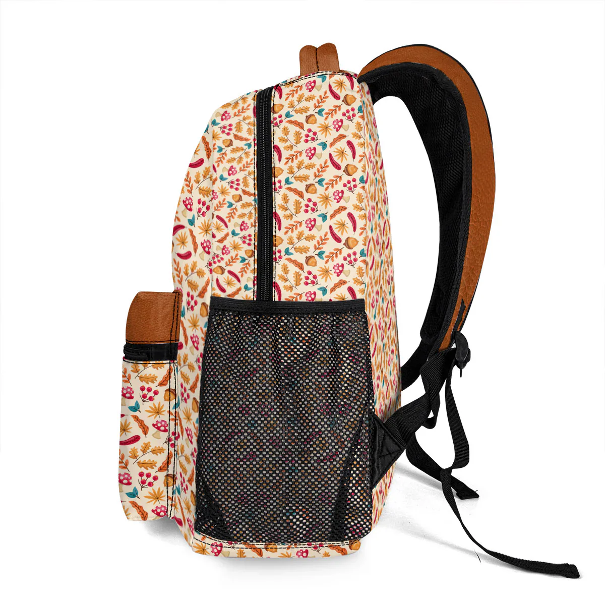 Bear Family - Personalized Canvas Backpack - Gift For Kids, Back To School TD118 - Image 3
