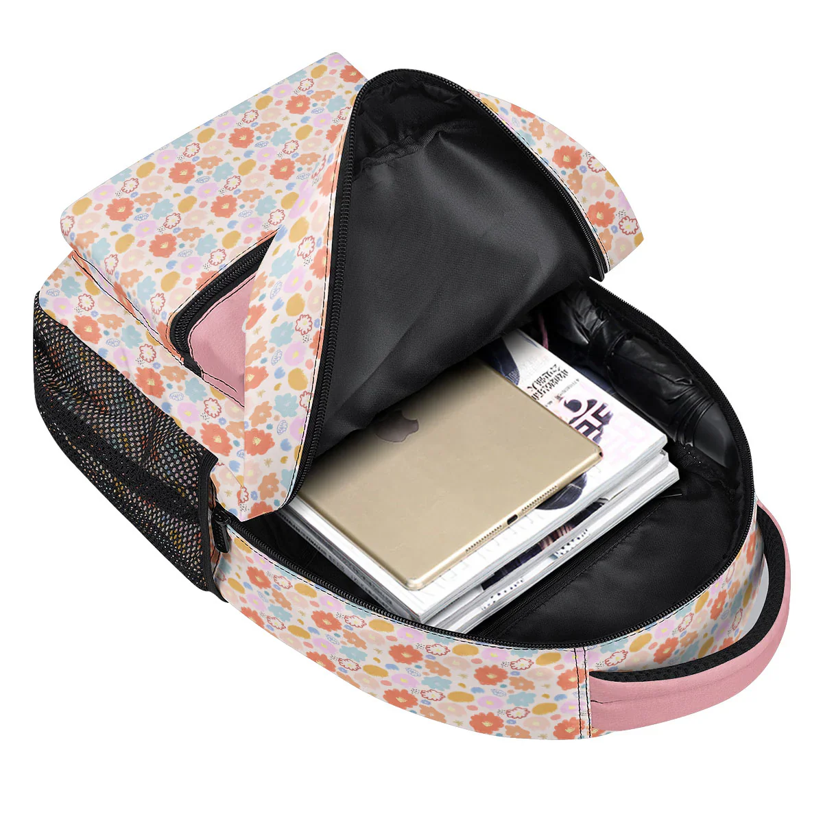Bear Family - Personalized Canvas Backpack - Gift For Kids, Back To School TD118 - Image 5