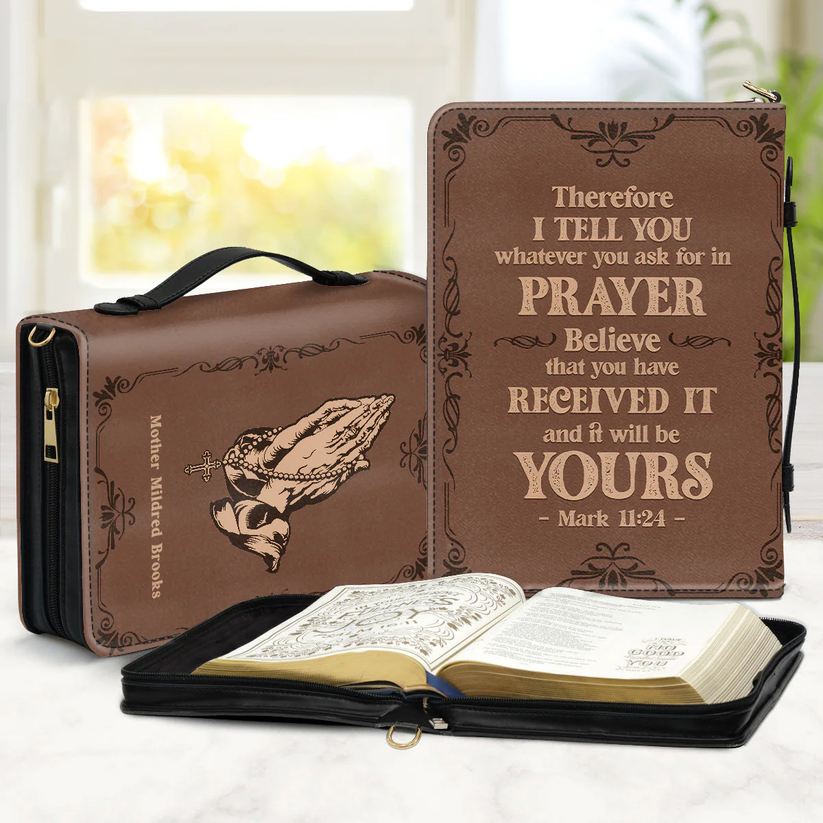 Believe That You Have Received It - Awesome Personalized Bible Covers - AT4082456