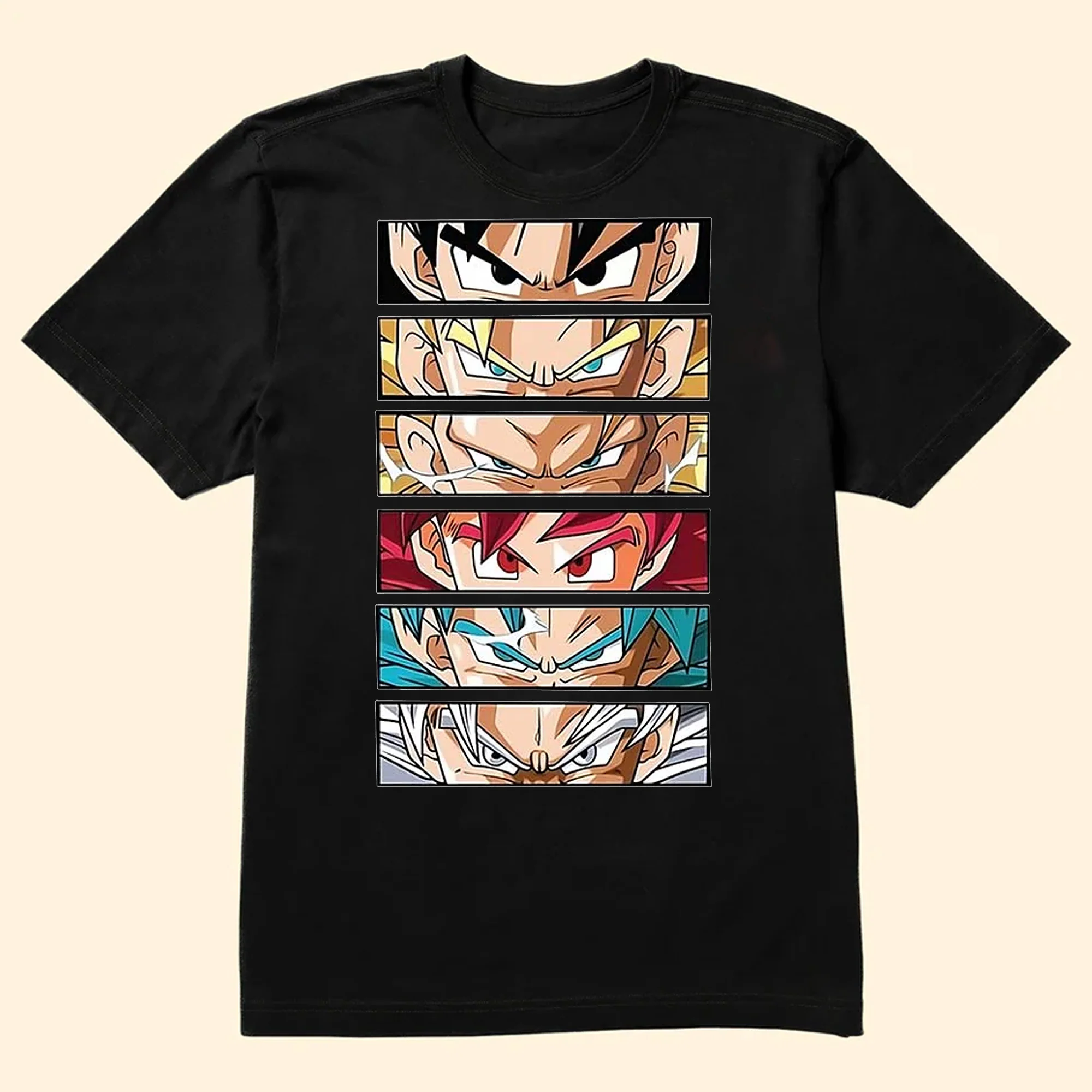 Best Dad Is Right Here Dragon Ball Goku San - Gift For Father's Day - Personalized Shirt 2 Side - Image 6