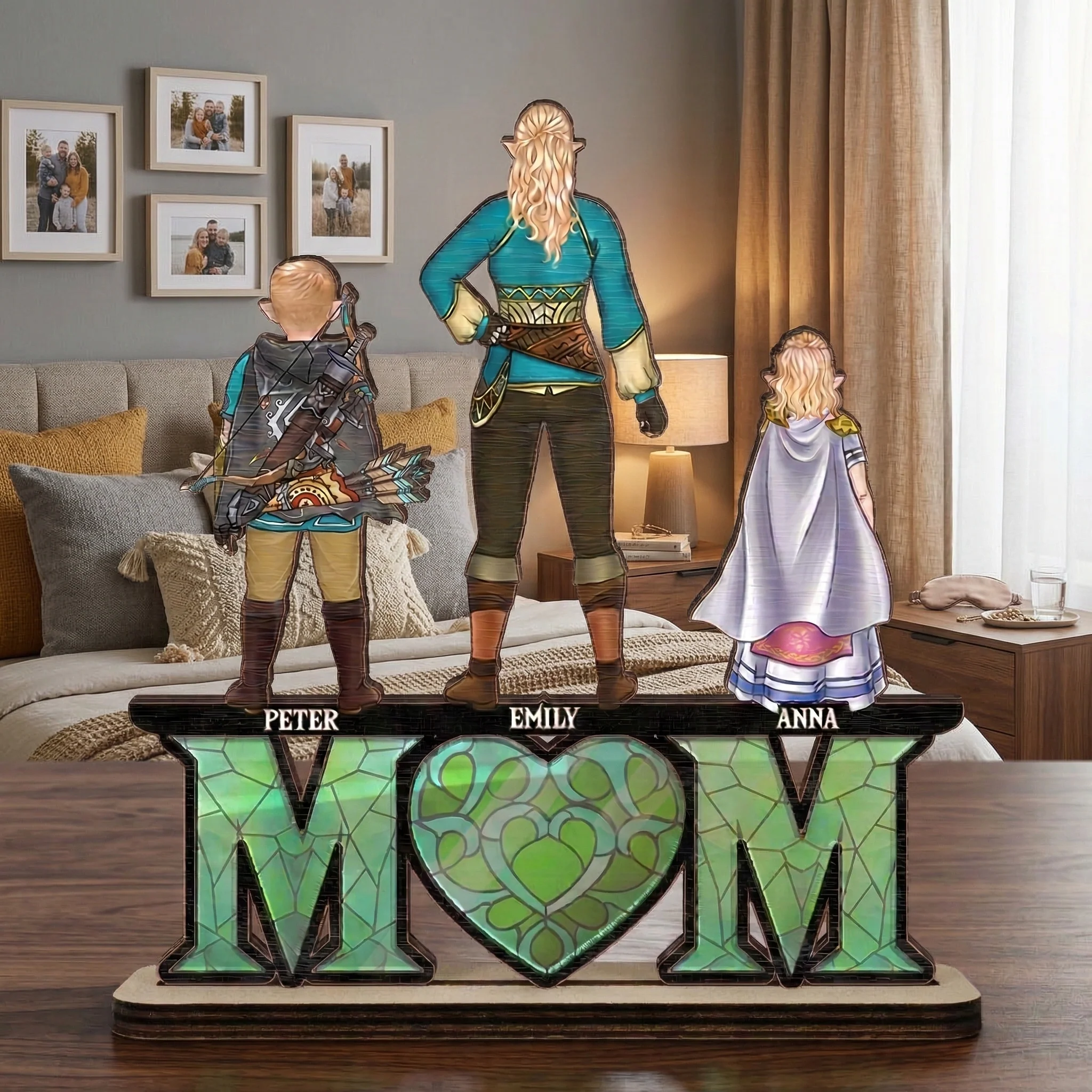 Best LoZd Mom Ever - Personalized Wooden Plaque - Gift For Mom, Grandma | CL07 HN02 - Image 3