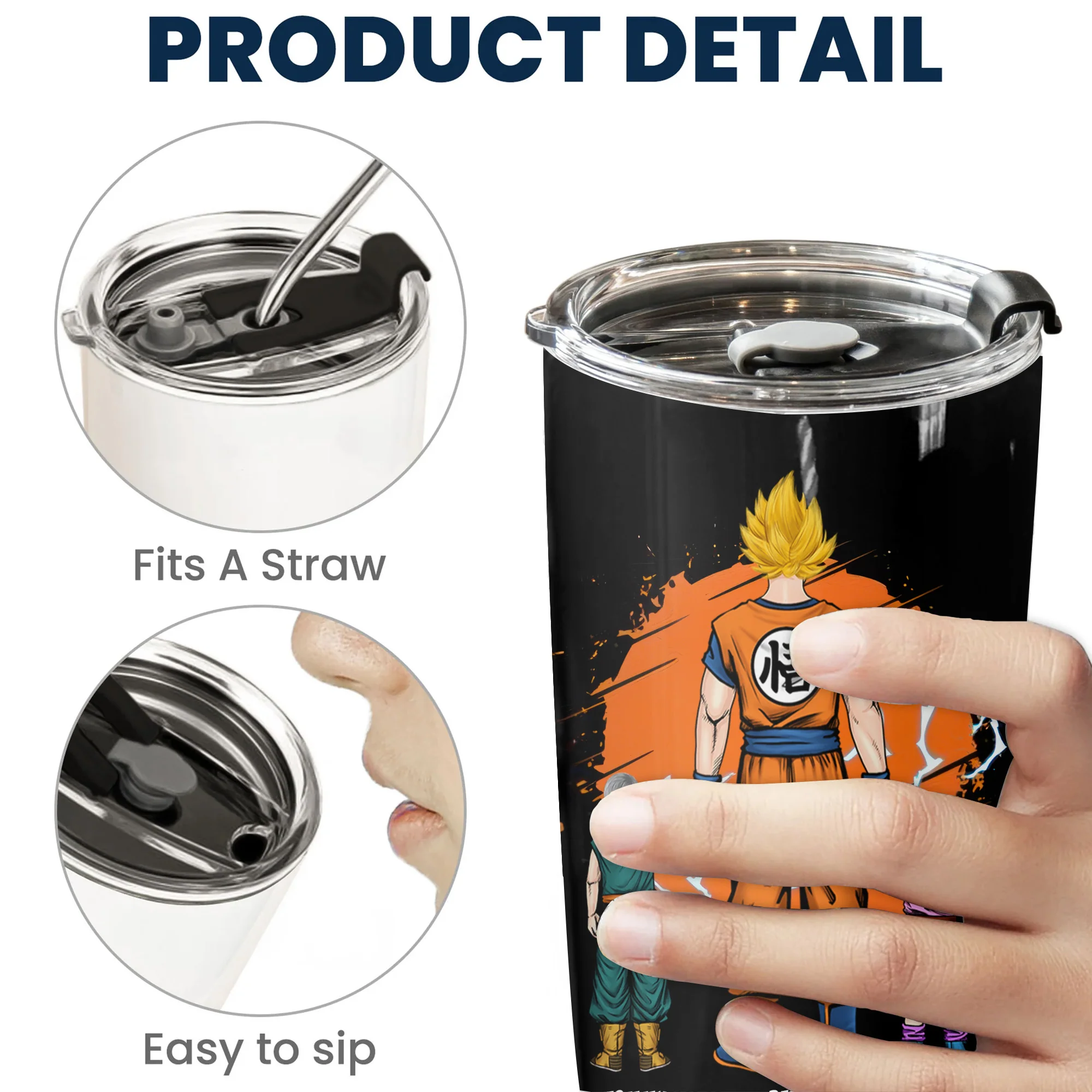 Best Super Dad Ever - Personalized Tumbler - Gift for Dad, Grandpa, Husband | CL03 NH96 CU5041620 - Image 5