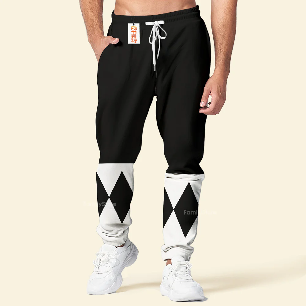 Black Ranger Mighty Morphin The Movie (1995) C1 - Hoodie Set, Sweatshirt, Sweatpants PRHS89 - Image 10
