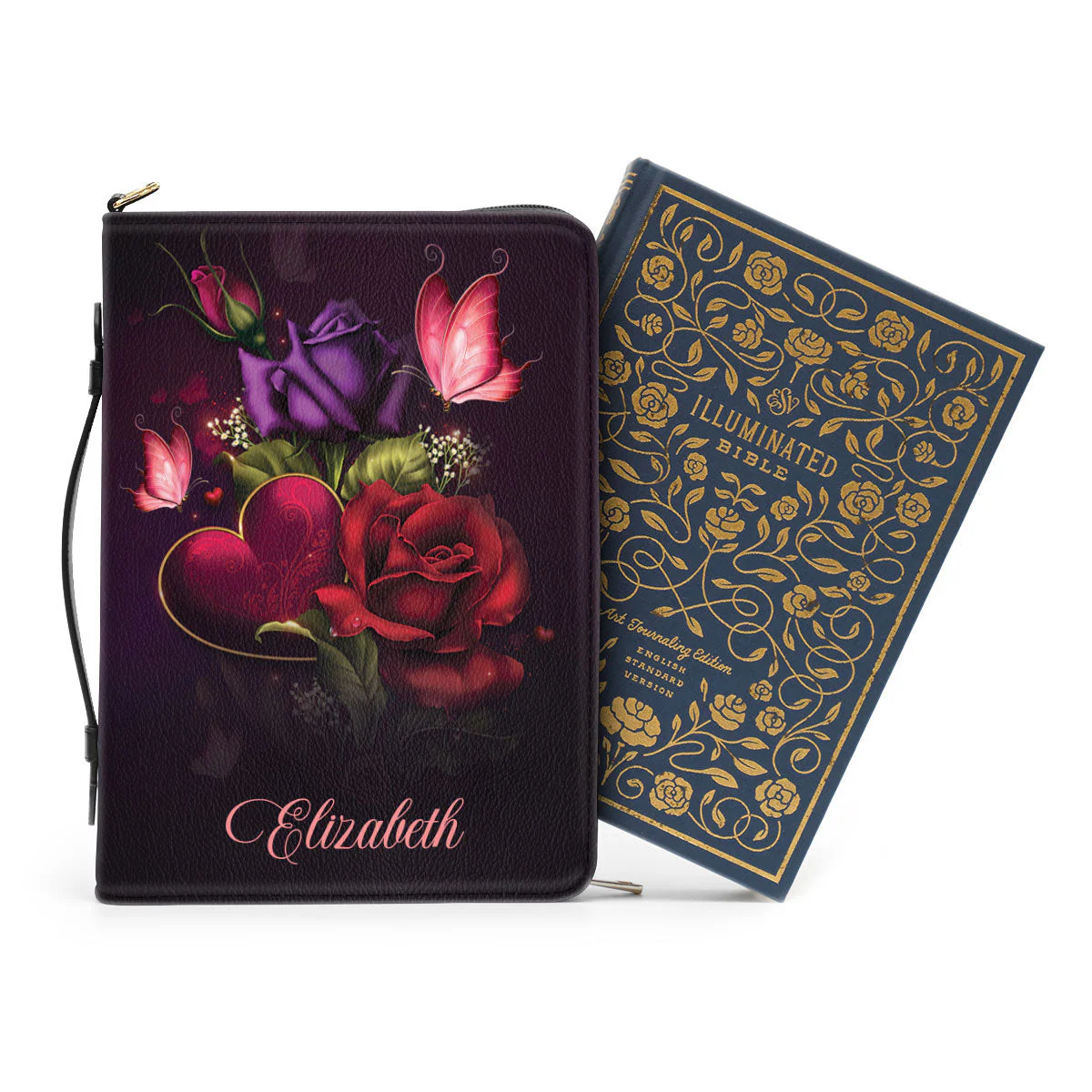 Blessed Are The Pure In Heart For They Shall See God - Awesome Personalized Bible Covers - AT4081421 - Image 3