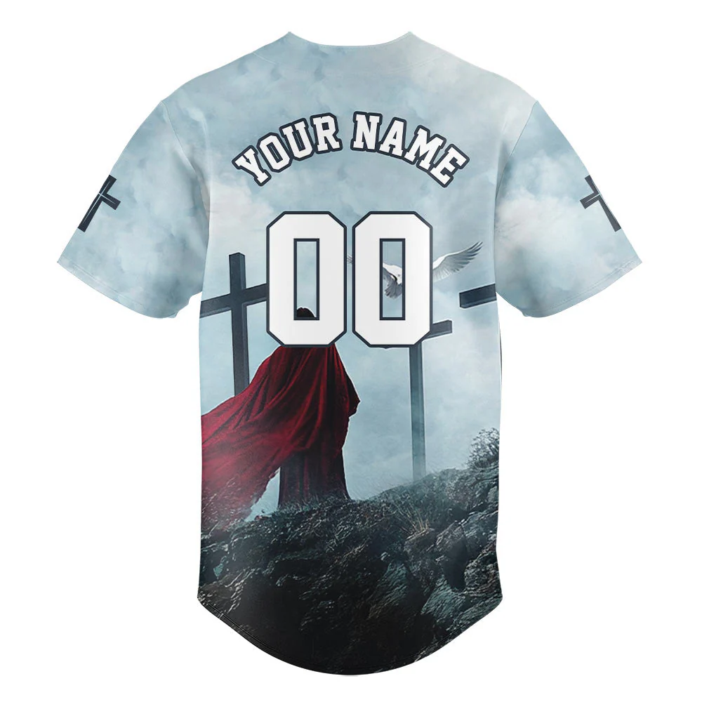Blessed by GOD Loved by JESUS Led by the SPIRIT Baseball Jersey Bundle - Image 4