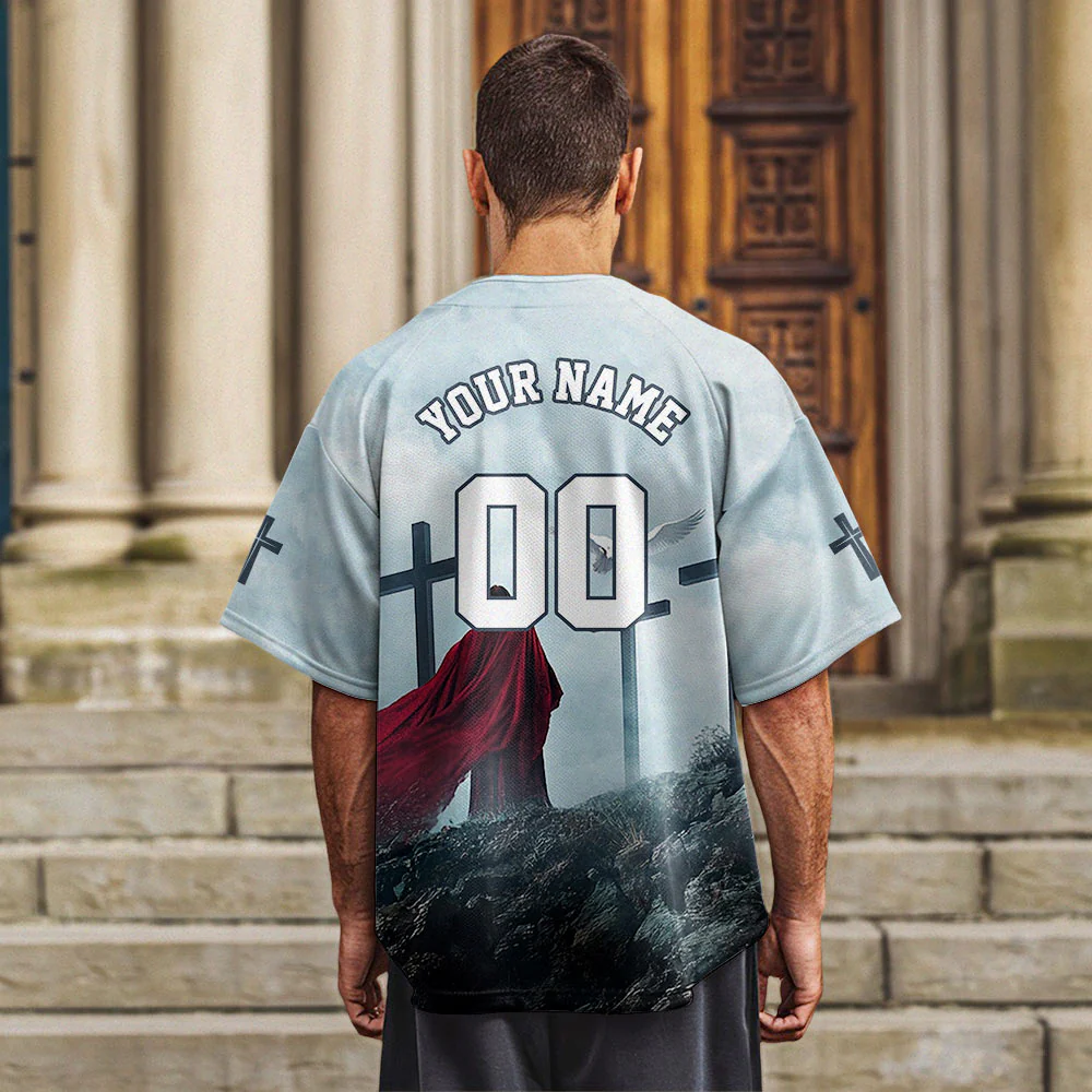 Blessed by GOD Loved by JESUS Led by the SPIRIT Baseball Jersey Bundle - Image 9