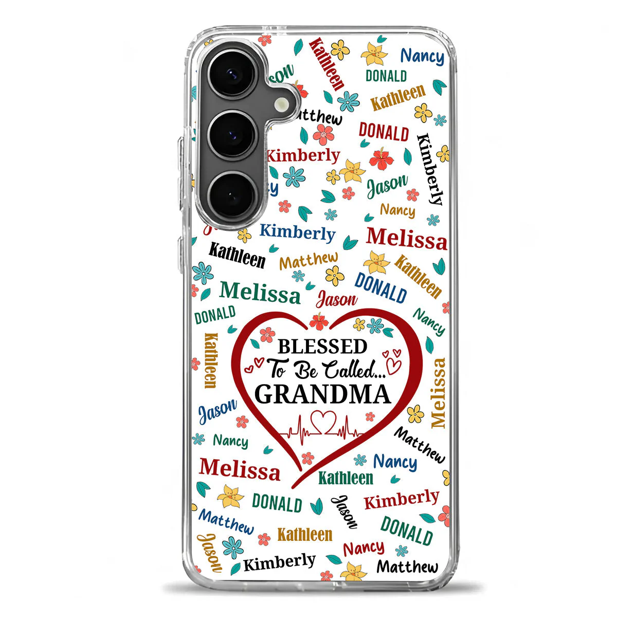 Blessed To Be Called - Personalized Phone Case - Christian Gift For Grandma BA01 - Image 2
