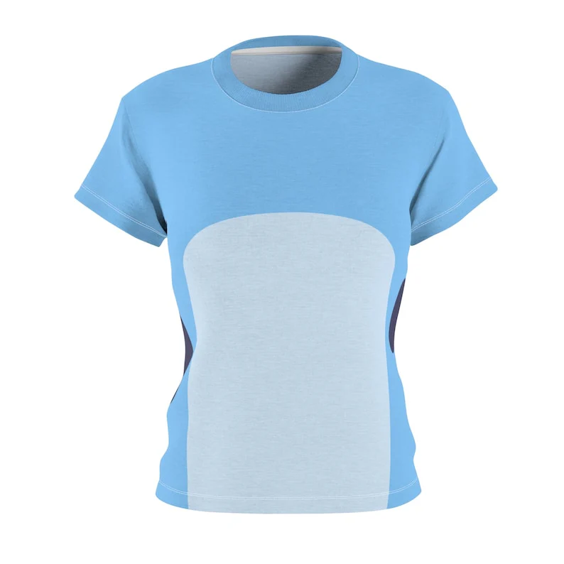 Bluey Christine Heeler Bluey Inspired Little Blue Dog T-Shirt