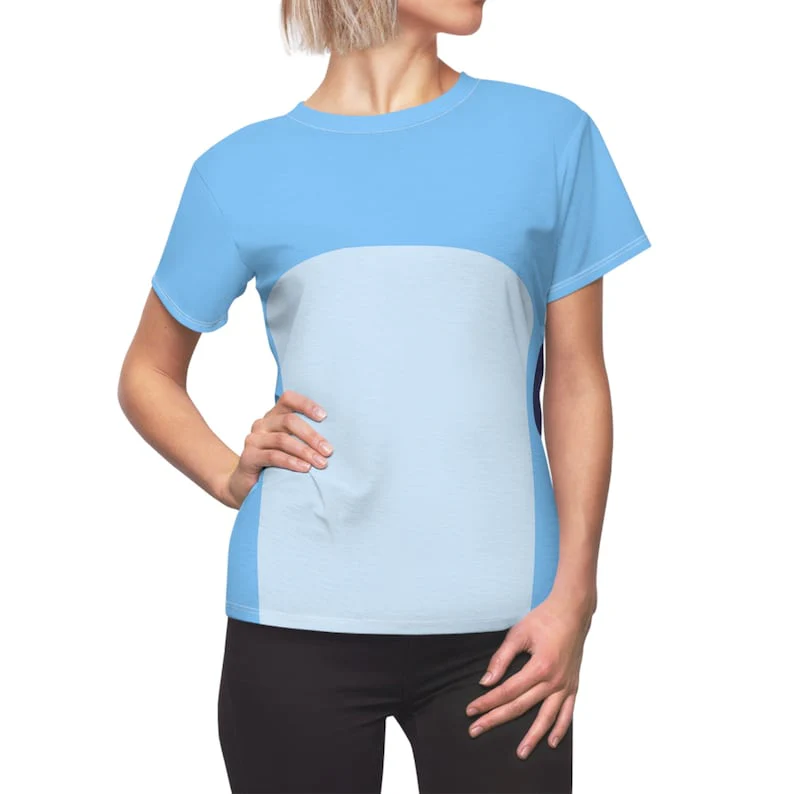 Bluey Christine Heeler Bluey Inspired Little Blue Dog T-Shirt - Image 3